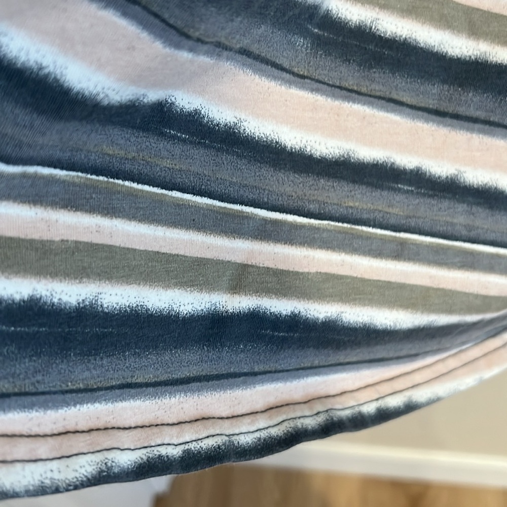 Pact Striped Tank Dress in Blue, Cream, Gray - Picture 7 of 11